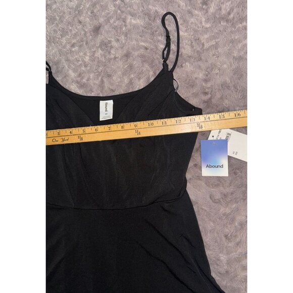 Abound Womens Black Sleeveless Fit & Flare Dress XS - Picture 4 of 7
